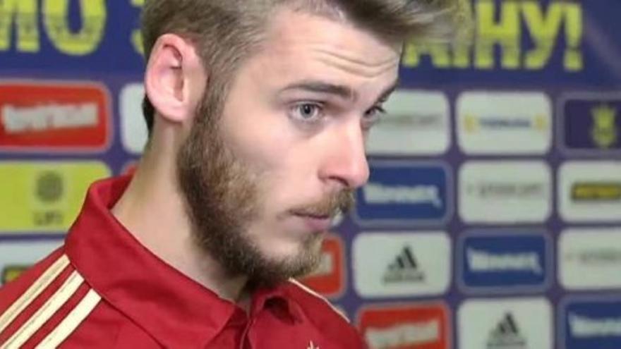 De Gea: “Tengo que seguir en esta línea para que el míster me ponga”