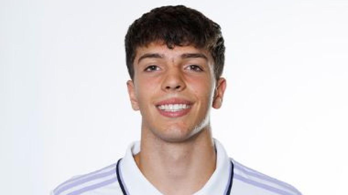Hugo Humanes, jugador del Real Madrid