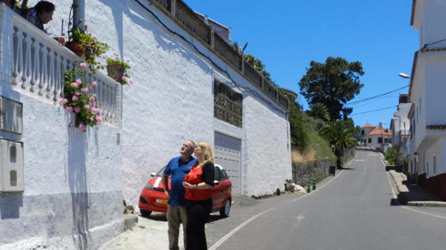 Avenida Monseñor Socorro Lantigua, en el municipio de Teror.