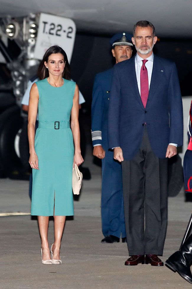 Vestido aguamarina