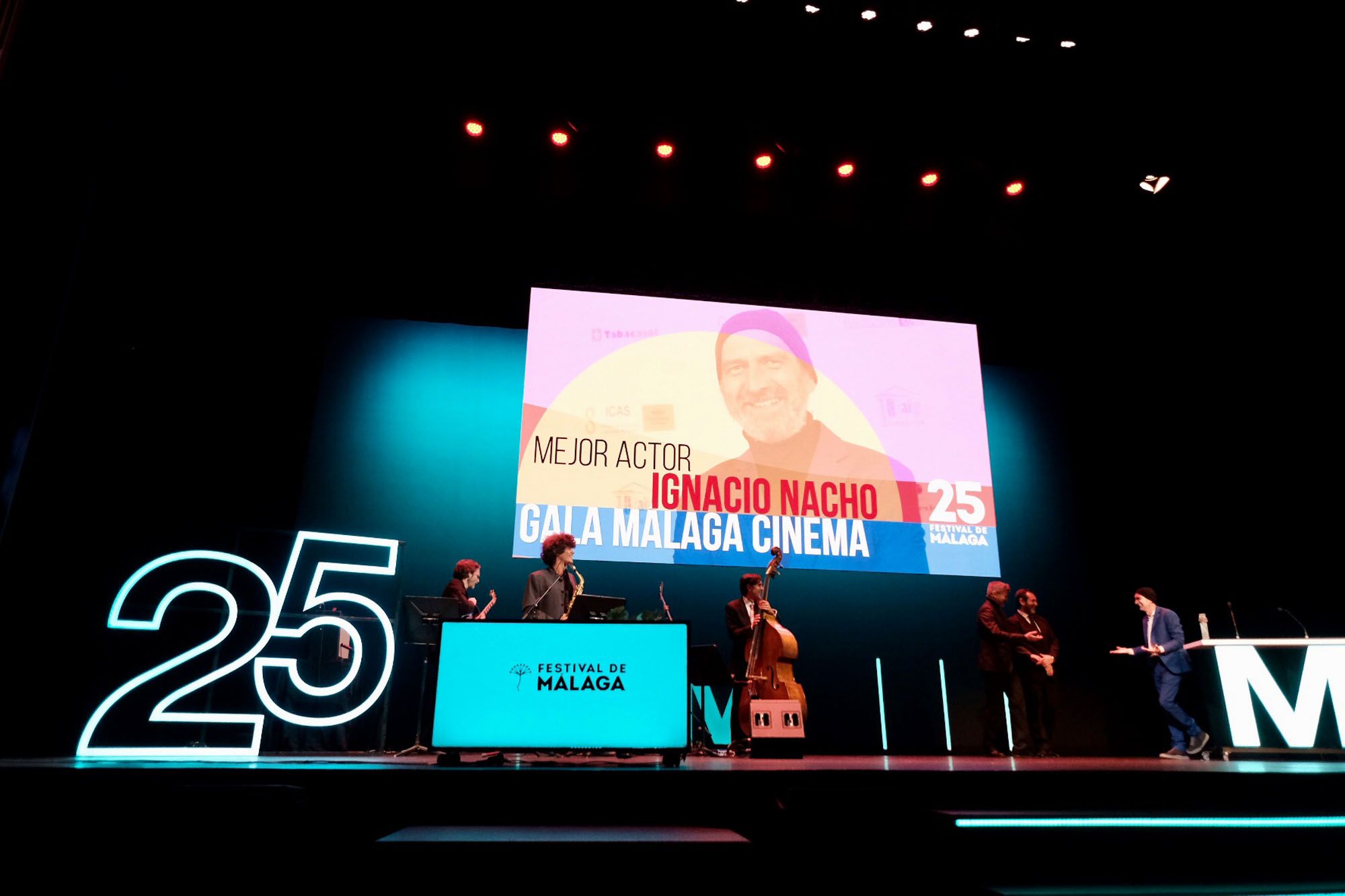 Las imágenes de la gala de los premios Málaga Cinema del Festival