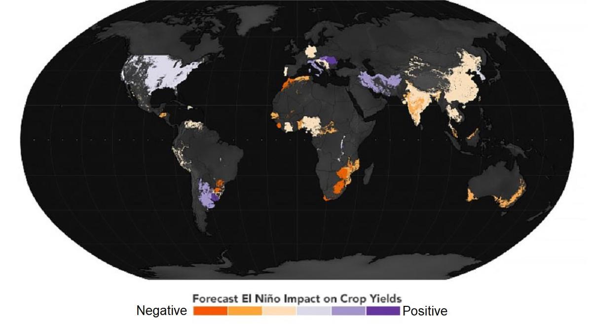 Así está afectando El Niño a los cultivos del planeta