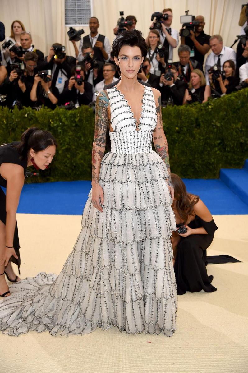 Ruby Rose en la Gala Met