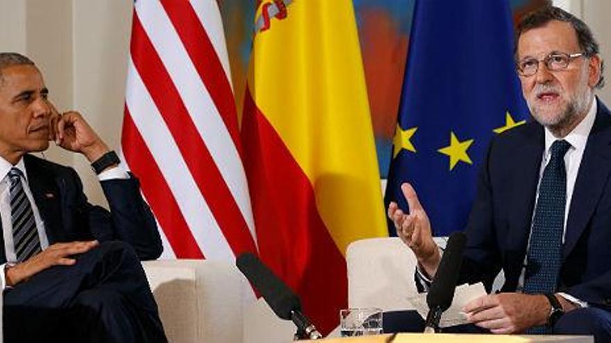 Rajoy a Obama: &quot;Haré todos los esfuerzos para formar gobierno cuanto antes&quot;