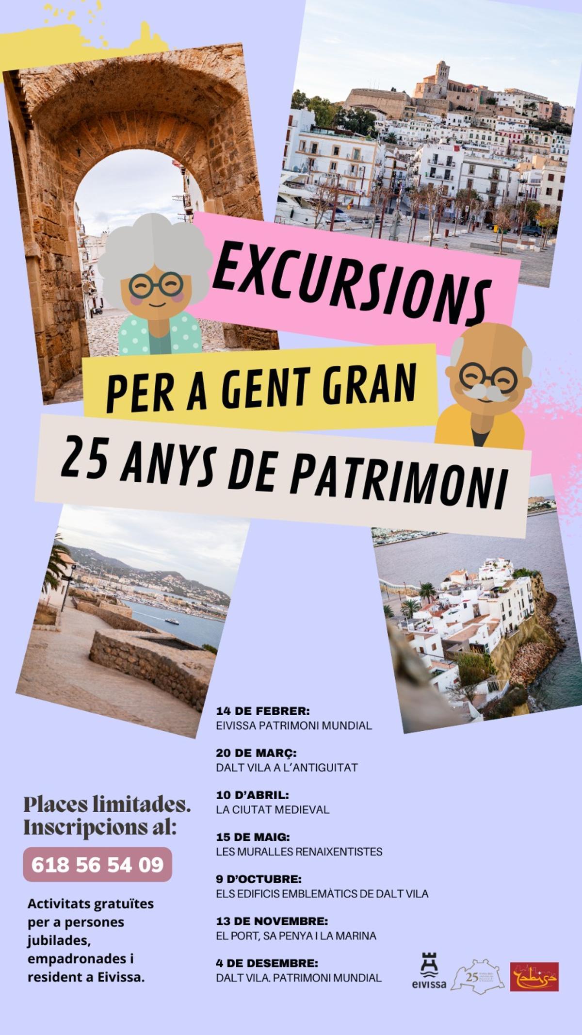 Las visitas son gratuitas para mayores