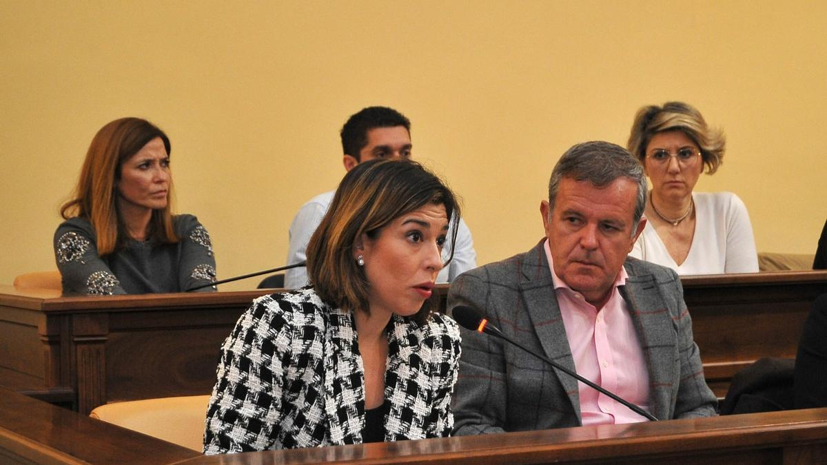 Integrantes del Grupo Socialista en el Ayuntamiento de Lucena.