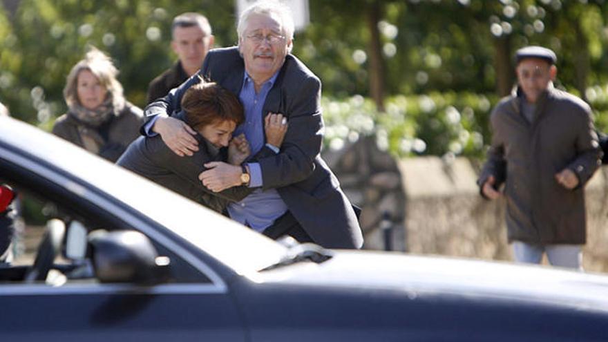 La Teresa i en Llibert, després de l&#039;accident del cotxe d&#039;en David.