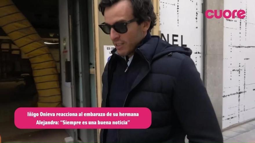 Iñigo Onieva habla por primera vez sobre el embarazo de su hermana: "Nada que comentar"