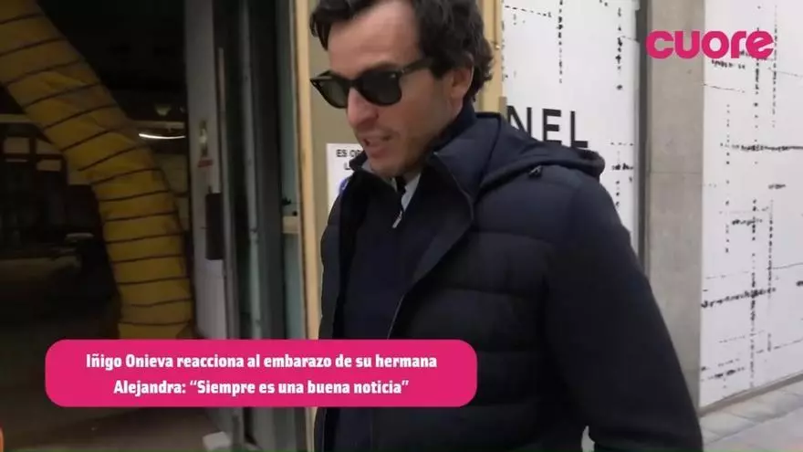 Iñigo Onieva habla por primera vez sobre el embarazo de su hermana: "Nada que comentar"