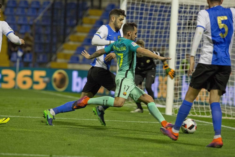 El Hércules llega vivo al Camp Nou