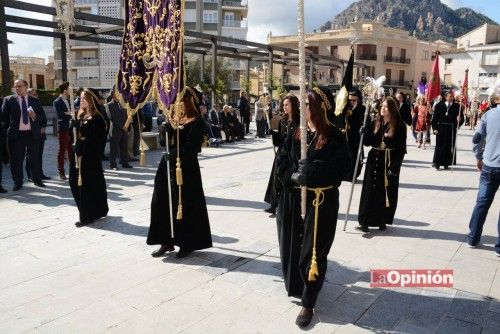 Procesión de los Estandartes y pregón de la Seman Santa de Cieza 2015