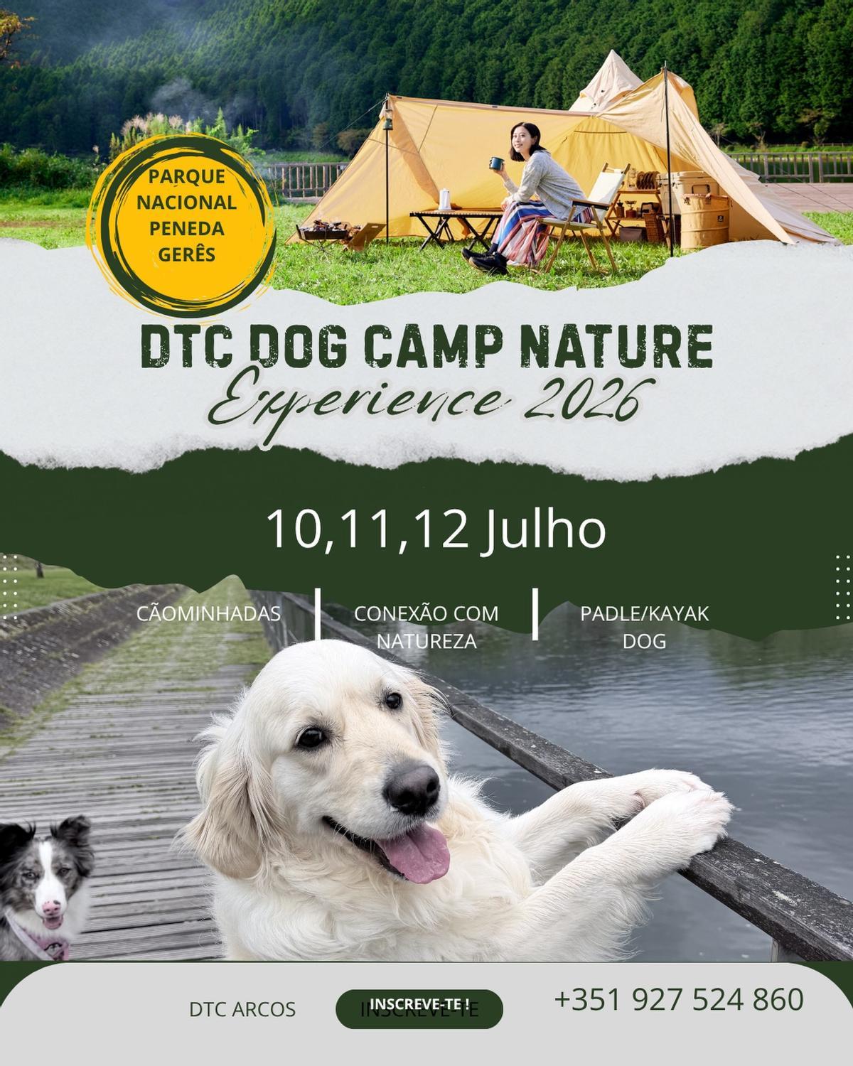 Cartel del campamento.