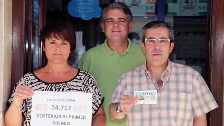 El Racimo de Oro reparte más de 60.000 euros del Sorteo de Lotería