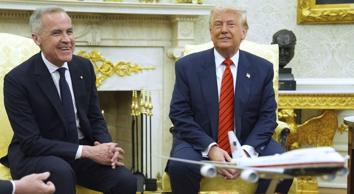 El primer ministre del Canadà diu a Trump que el seu país no està en venda El primer ministre del Canadà diu a Trump que el seu país no està en venda