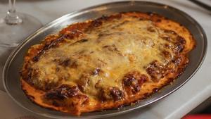 Macarrones de cardenal de Colmado Carpanta.