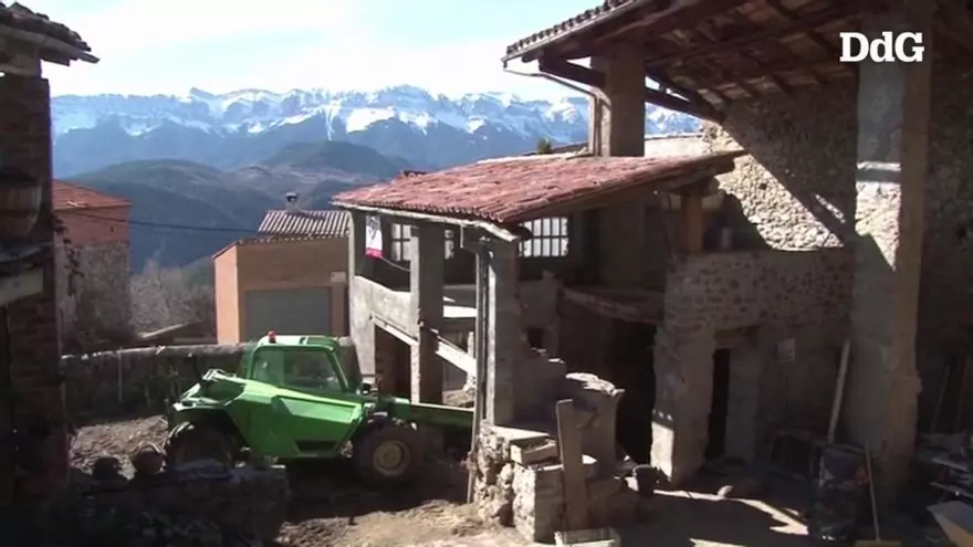 Rehabiliten una casa del segle XIX a Músser per convertir-la en allotjament i taller d'artistes