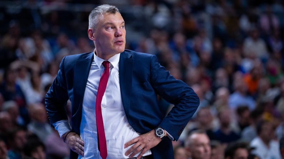 Saras Jasikevicius durante el pasado partido ante el Real Madrid