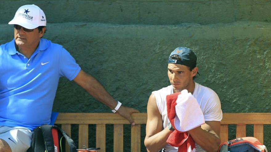 Toni Nadal y Rafa Nadal