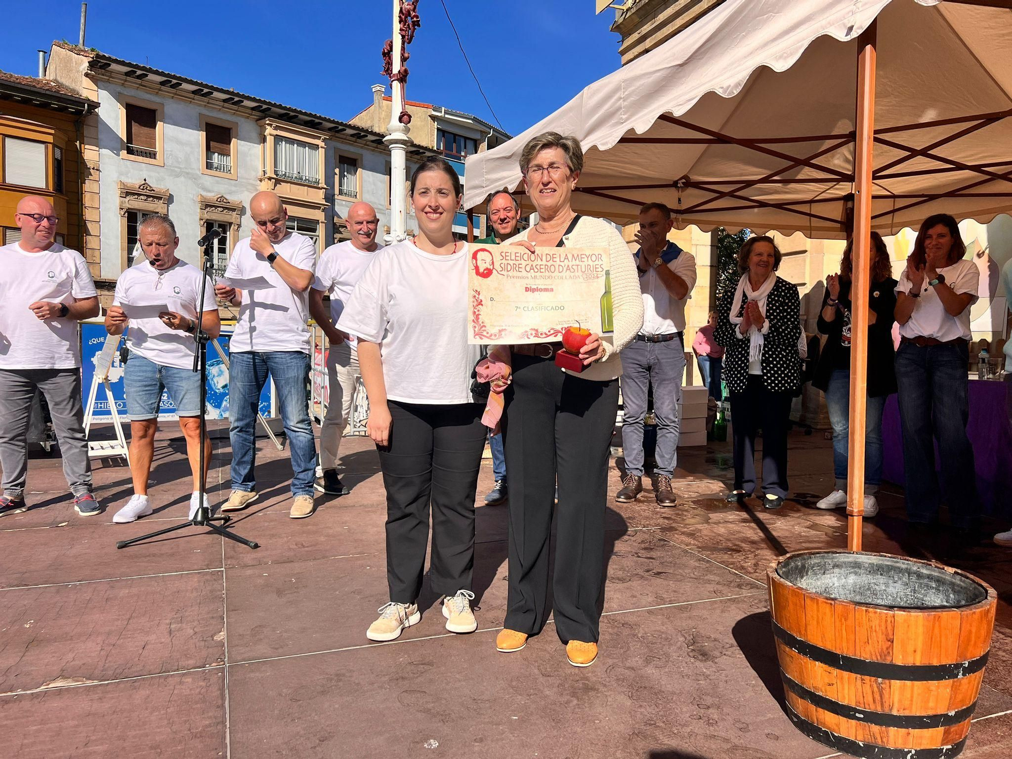 Así ha sido la final de los Premios Mundo Collada de sidra casera en Villaviciosa