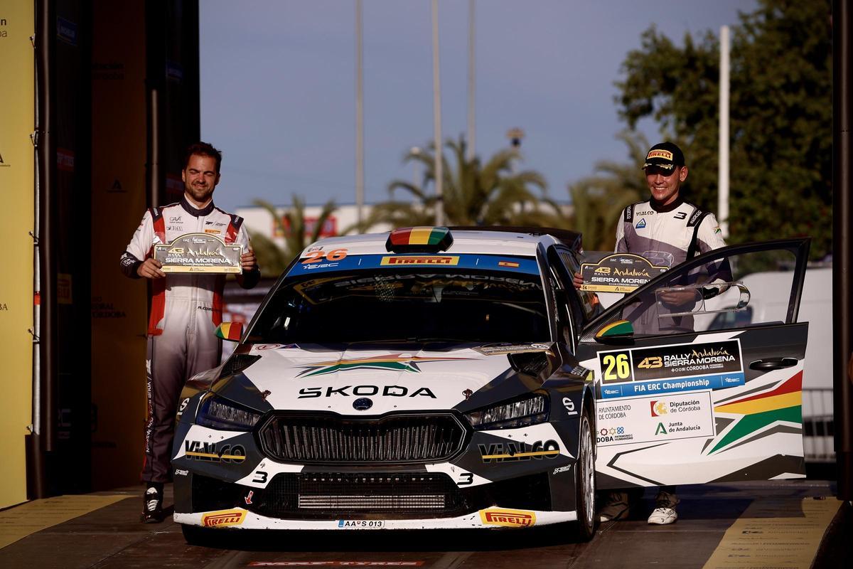 La entrega de premios del Rally Andalucía Sierra Morena, en imágenes La entrega de premios del Rally Andalucía Sierra Morena, en imágenes