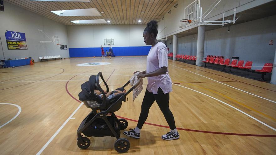 Magali Mendy torna a entrenar després de ser mare