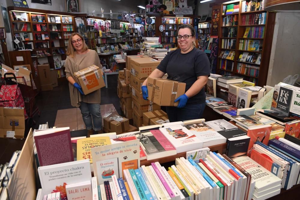 Desescalada en A Coruña | Reapertura de librerías