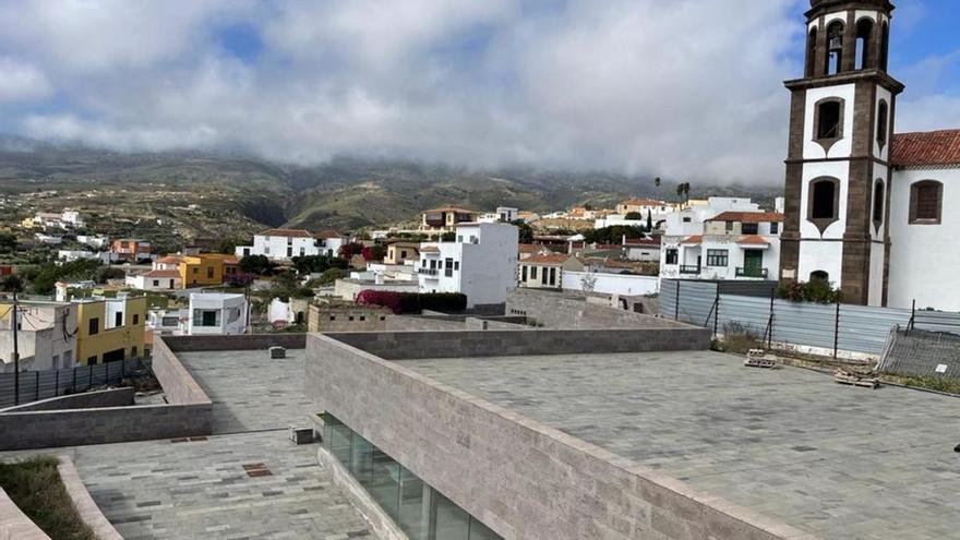 Arico reactiva las obras de su plaza tras casi una década de parálisis administrativa