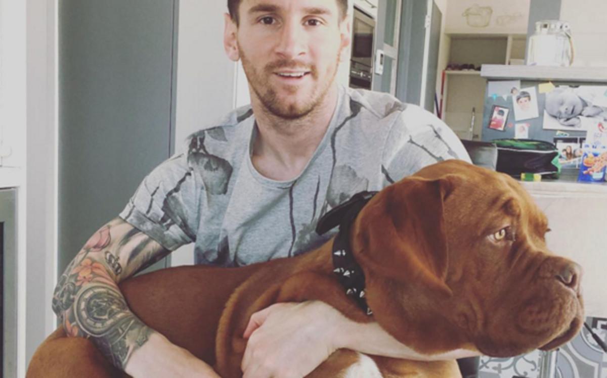 Messi y su perro