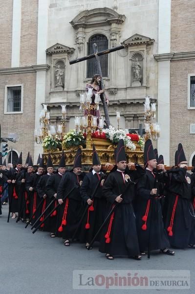 Procesión de la Soledad del Calvario en Murcia