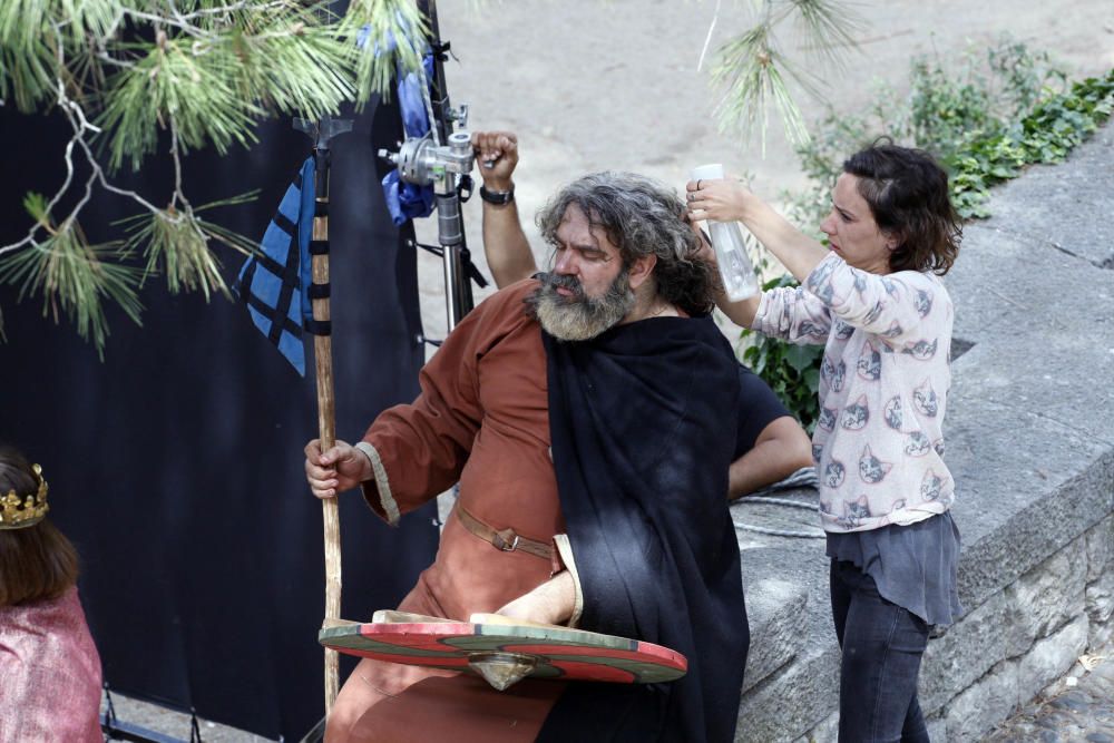 Roden a Girona una sèrie de TV sobre els primers comtes catalans