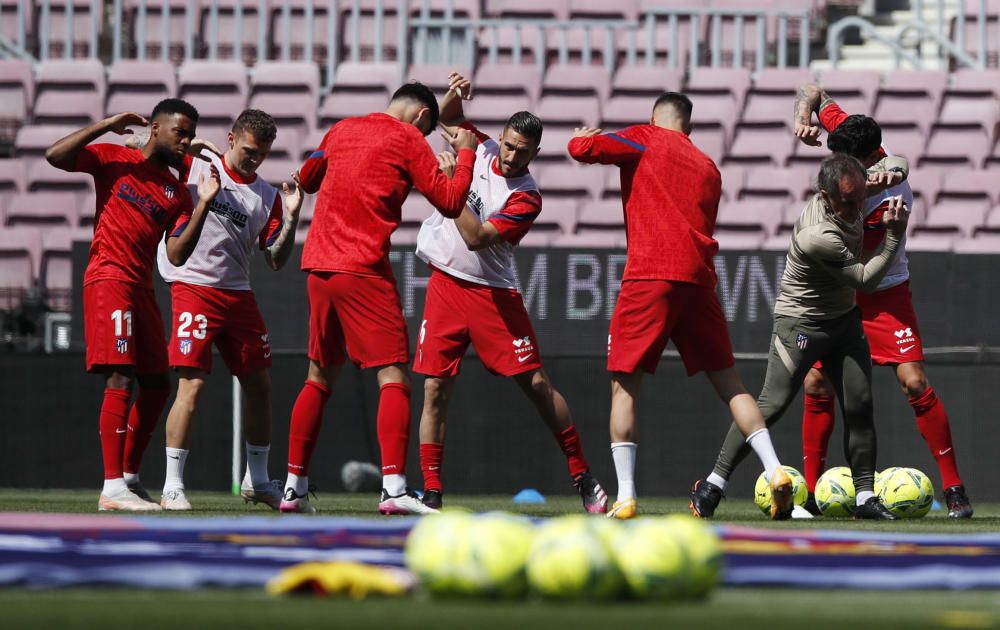 Barça - Atlètic de Madrid, en imatges