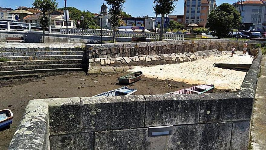 Zona cuyo relleno con arena de obra denuncia Adega.