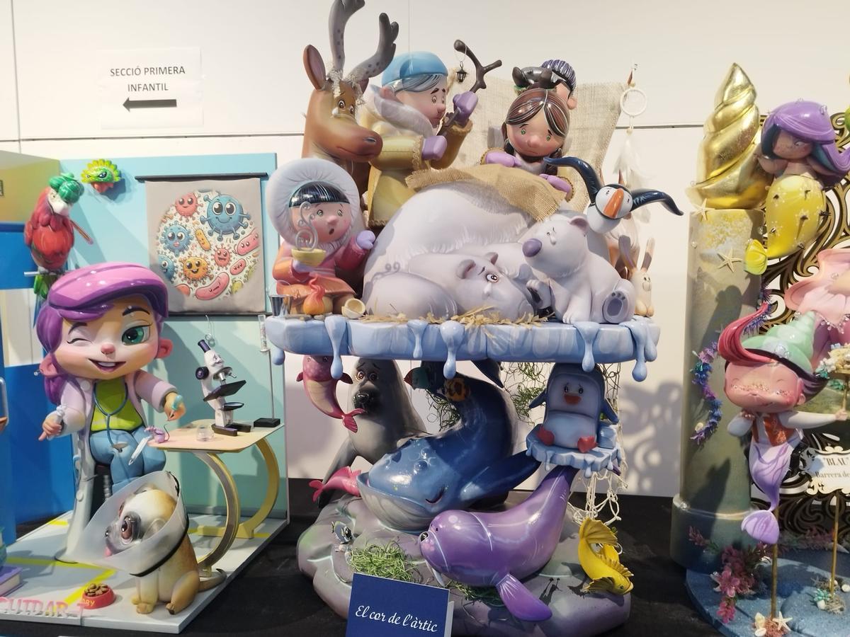 El ninot infantil indultado, de la falla Raval.