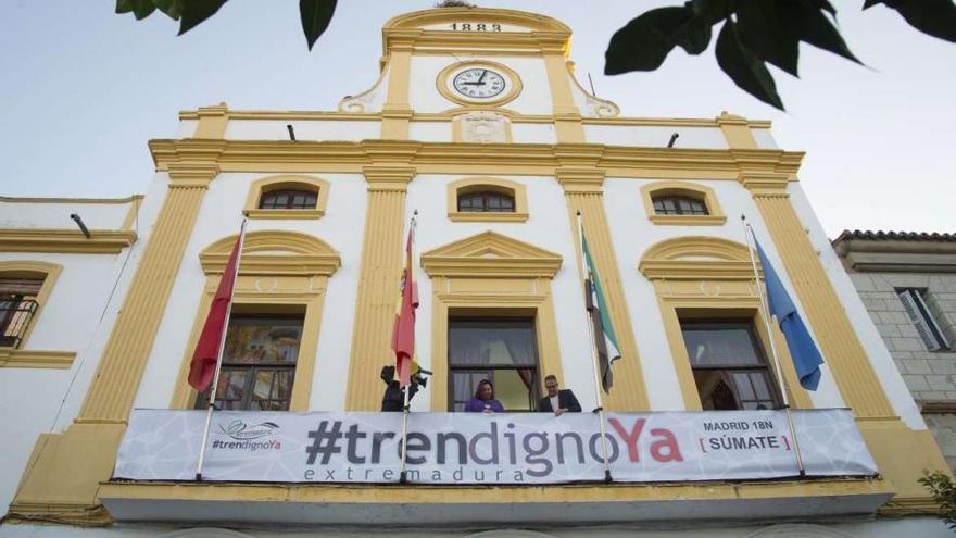 Arranca la protesta por el tren