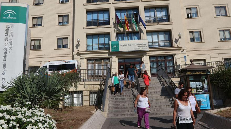 Imagen del Hospital Regional de Málaga.