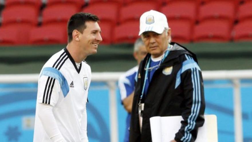 Sabella dice que aún se piensa si Messi jugará ante Nigeria