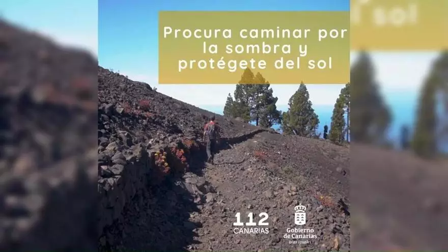Los consejos del 112 Canarias para caminar por la montaña con seguridad