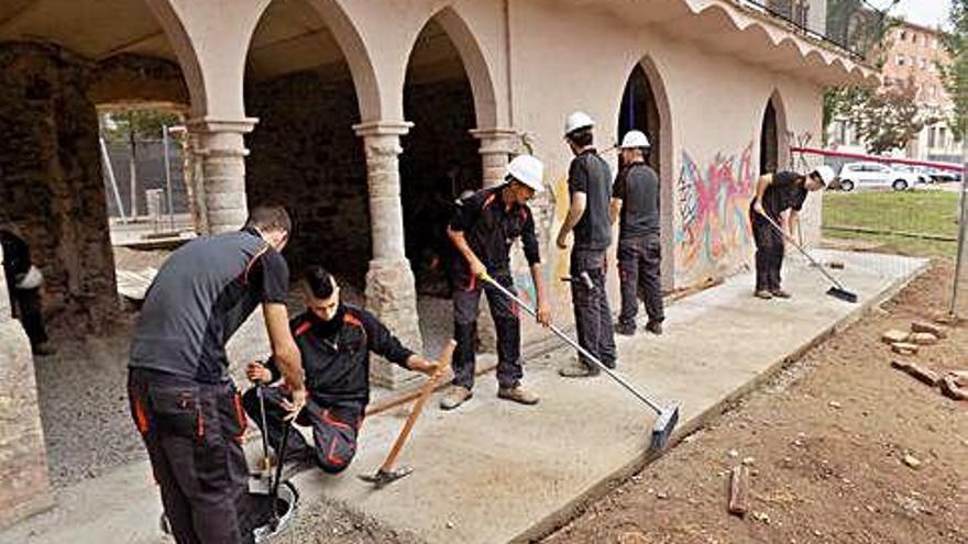 L&#039;edifici de Contramestres s&#039;ha anat rehabilitant amb diferents fases