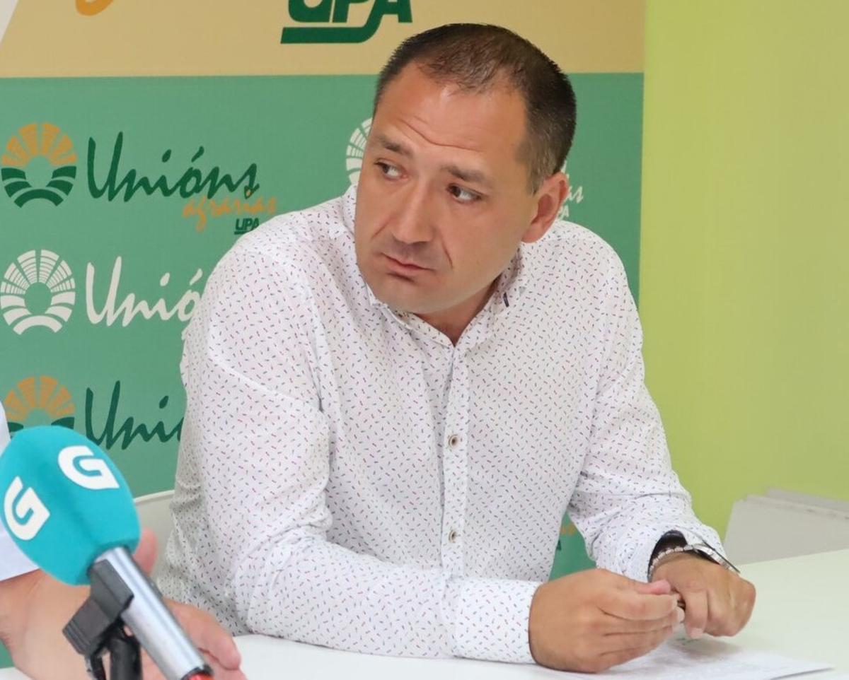 Miguel Tomé, de Unións Agrarias