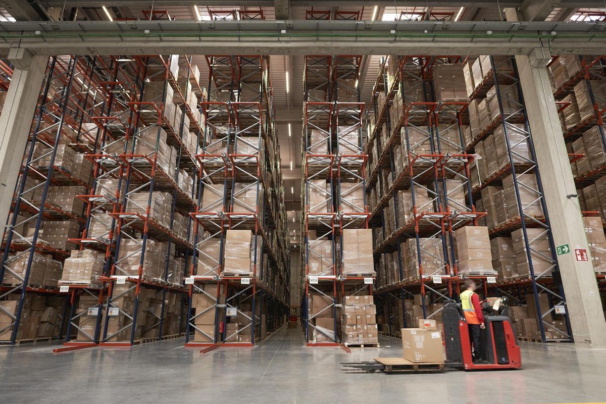 El centre logístic de Kave Home a Tordera.