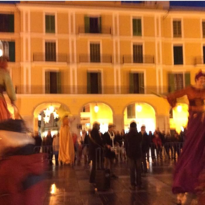 Palma feiert Sant Sebastià trotz Regen, Wind und Kälte