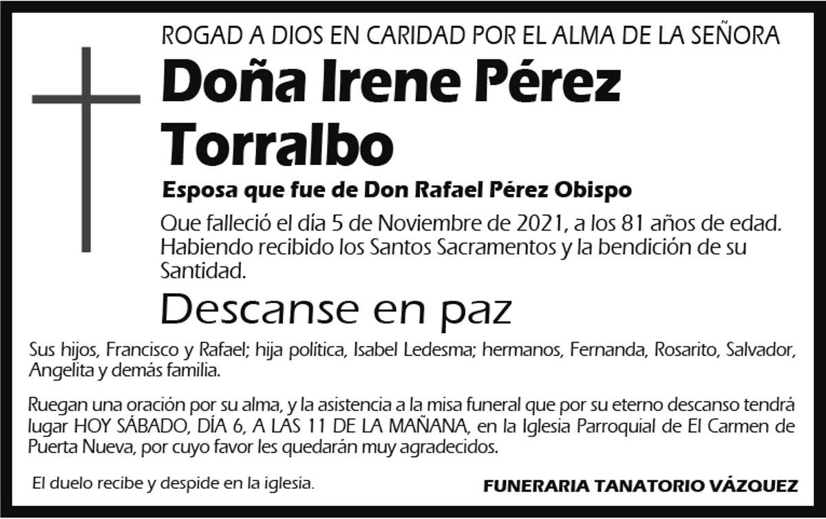 Irene Pérez Torralbo