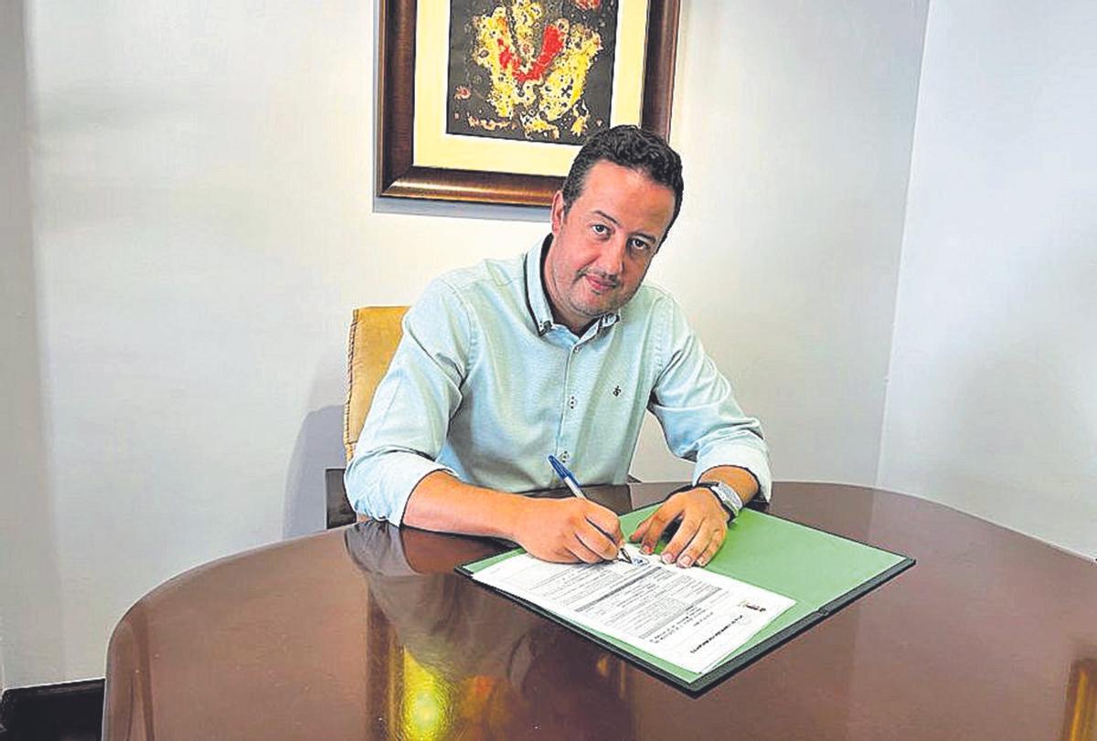 El alcalde de La Victoria de Acentejo, Juan Antonio García.