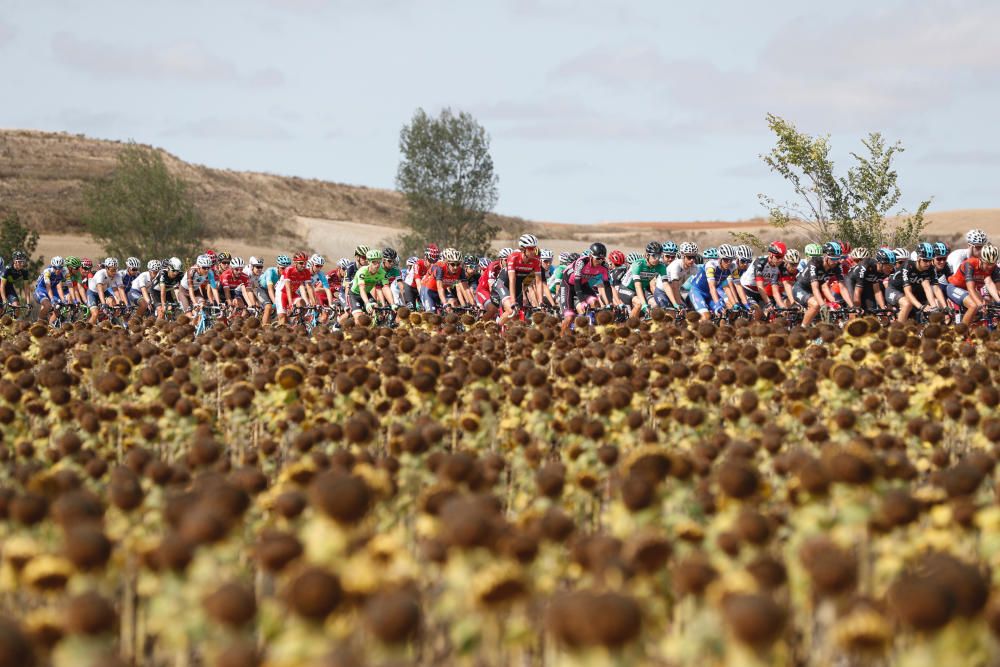 La 17 etapa de la Vuelta, en imágenes