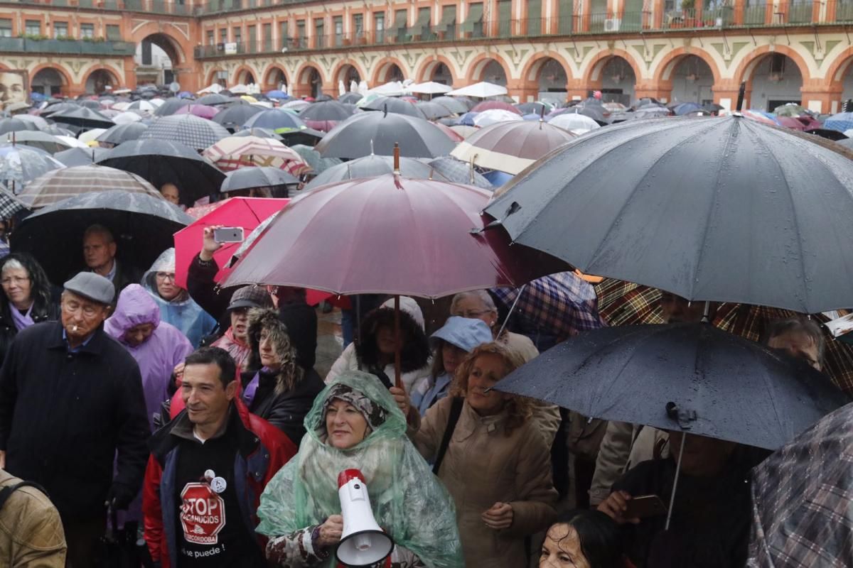 Marcha por las pensiones en Córdoba