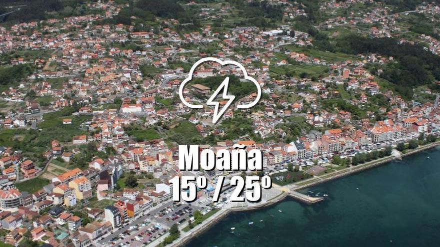 El tiempo en Moaña: previsión meteorológica para hoy, viernes 10 de mayo
