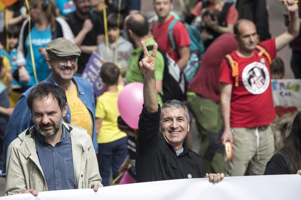 La manifestación, en imágenes