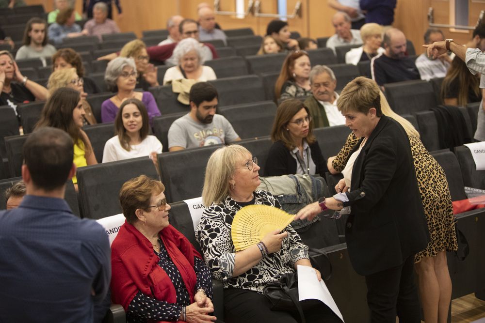 Acto de campaña de Iniciativa Porteña en el Teatro de Begoña del Puerto de Sagunto