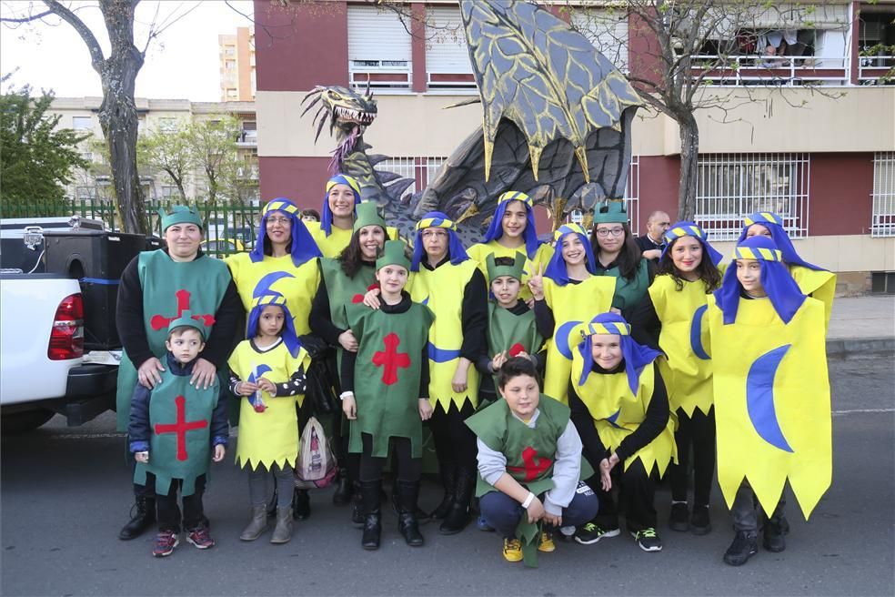 Las imágenes del desfile de San Jorge en Cáceres