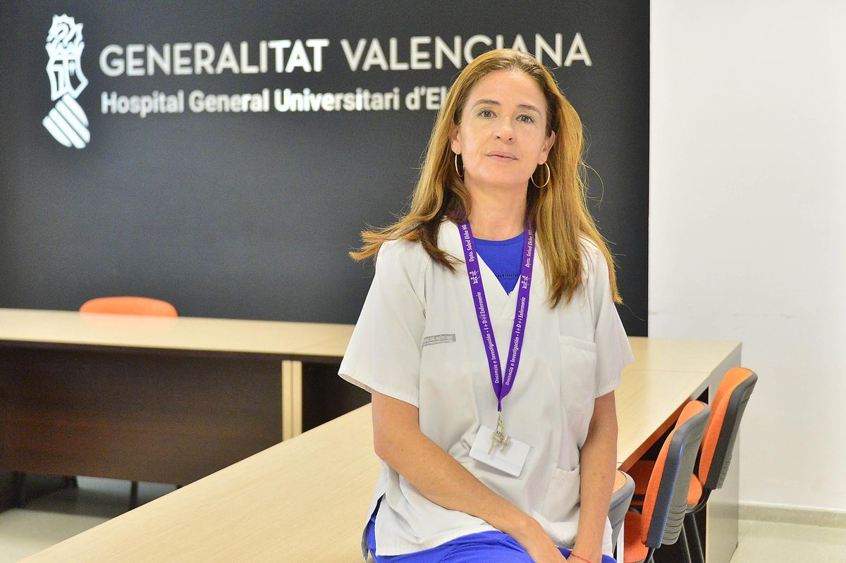 La enfermera responsable de Investigación en el Hospital General de Elche, Esther Soler